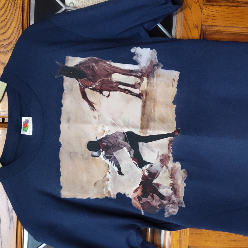 Calf roper t shirt